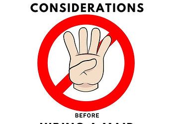 4 MAJOR CONSIDERATIONS before getting a Maid